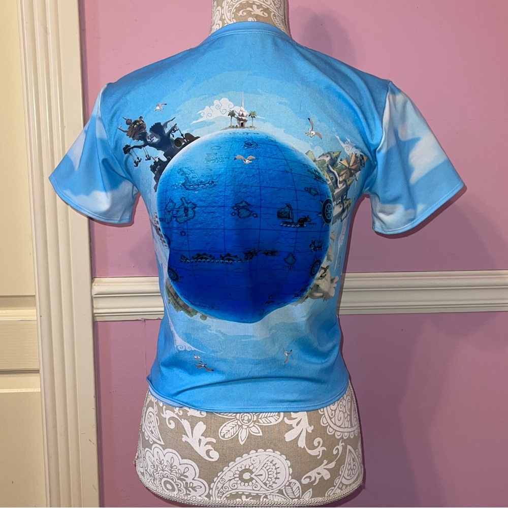 Blackmilk legend of Zelda wind waker tie crop tee fairy cottage Fairycore - Picture 3 of 6